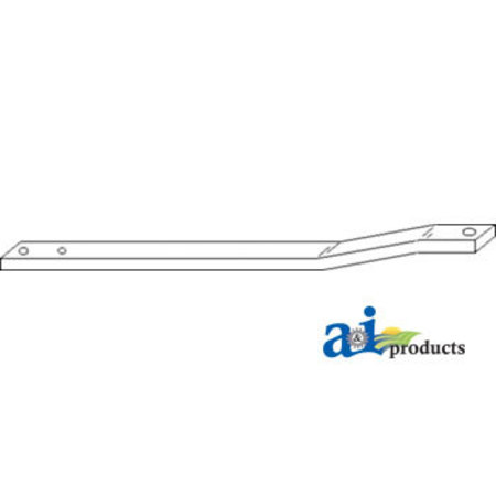 A & I PRODUCTS Drawbar, Swinging 48" x3" x2.25" A-375986R1